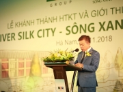 Dự &aacute;n &ldquo;hot&rdquo; nhất H&agrave; Nam: River Silk City - S&ocirc;ng Xanh ch&iacute;nh thức kh&aacute;nh th&agrave;nh hạ tầng kỹ thuật
