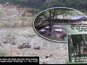 Rừng ph&ograve;ng hộ n&uacute;i Dinh bị "xẻ thịt"