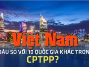 Việt Nam ở đ&acirc;u sơ với 10 quốc gia kh&aacute;c trong CPTPP?
