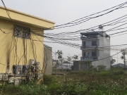 Người d&acirc;n ở khu đất đấu gi&aacute; ĐG02, huyện Quốc Oai: Mỏi m&ograve;n chờ điện