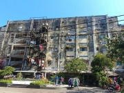 Chung cư "n&aacute;t" uy hiếp an to&agrave;n h&agrave;ng trăm hộ d&acirc;n