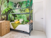 Xu hướng đưa màu xanh vào trang trí phòng bé