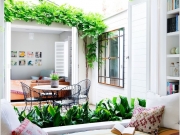 Trang trí nhà với băng ghế dài