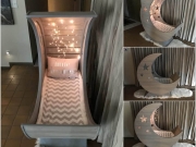 Ý tưởng tái chế gỗ, trang trí cho phòng bé