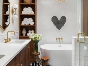 Trang trí nhà sang trọng với tông màu đen trắng